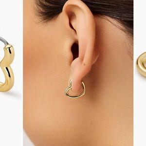 Ana Lusia Heart Earrings - Daryl